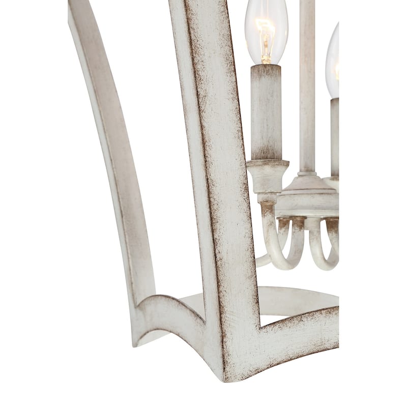 Summerford 4-Light Pendant in Antique White