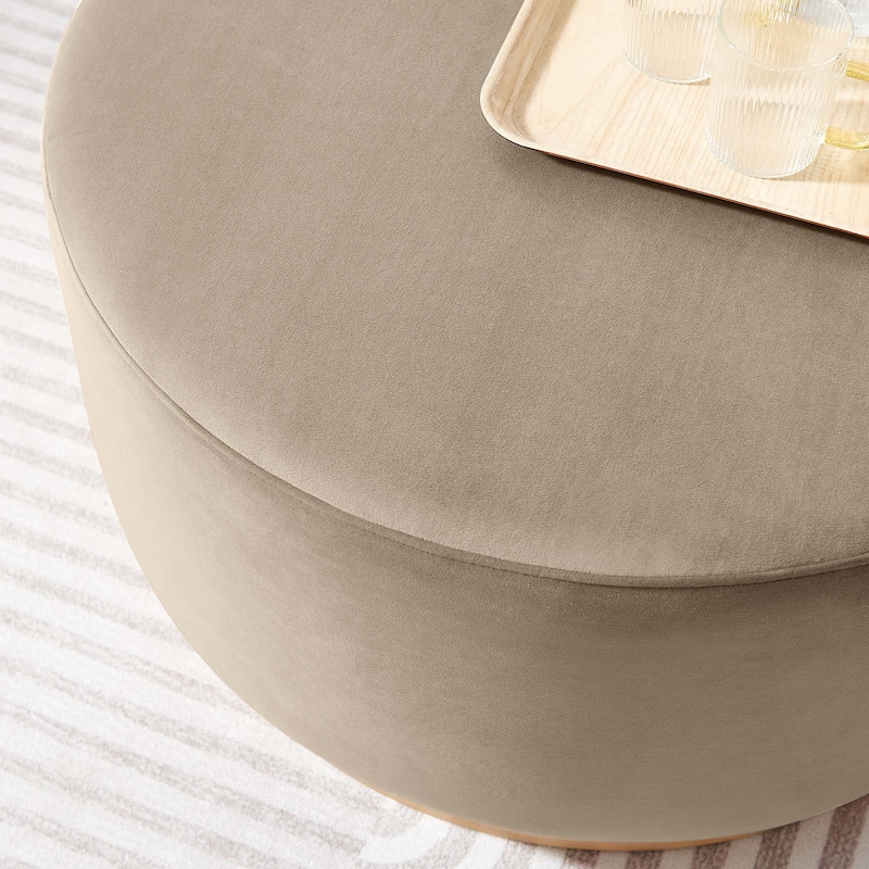 Tilden 16"/23"/29"/38" Performance Velvet Upholstered Ottoman