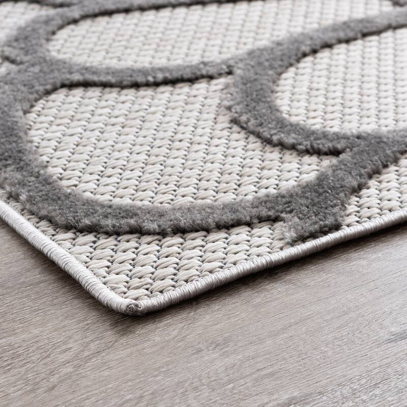 Origin Coastal Floral Indoor/Outdoor Area Rug