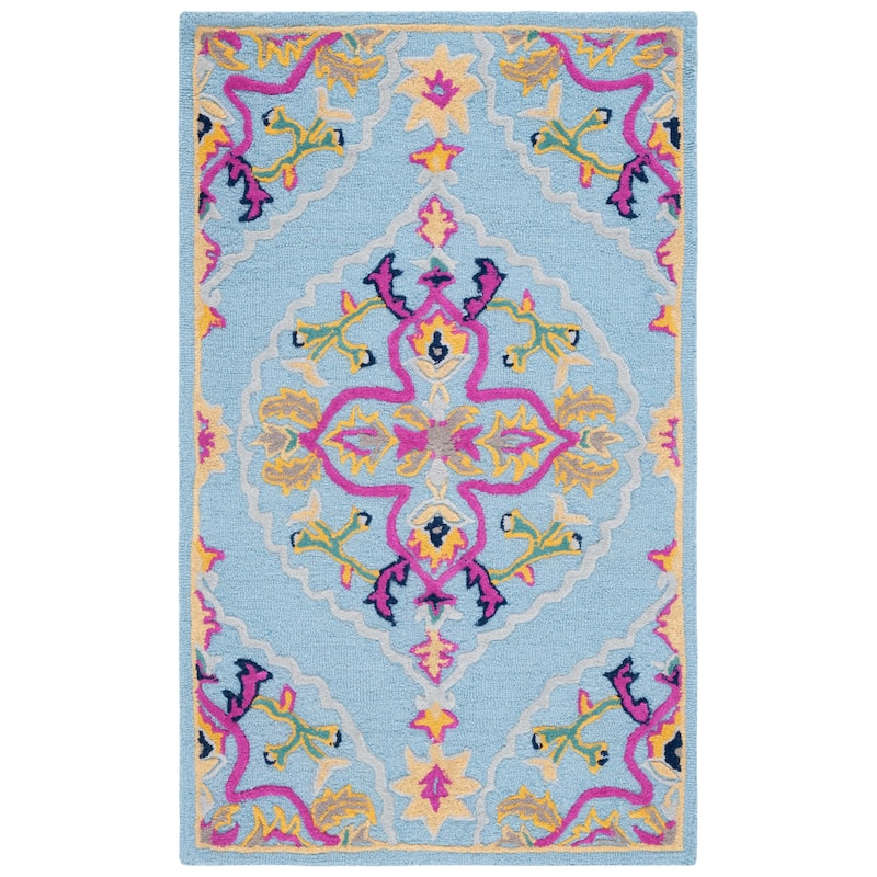 SAFAVIEH Handmade Bellagio Cailin Medallion Wool Rug