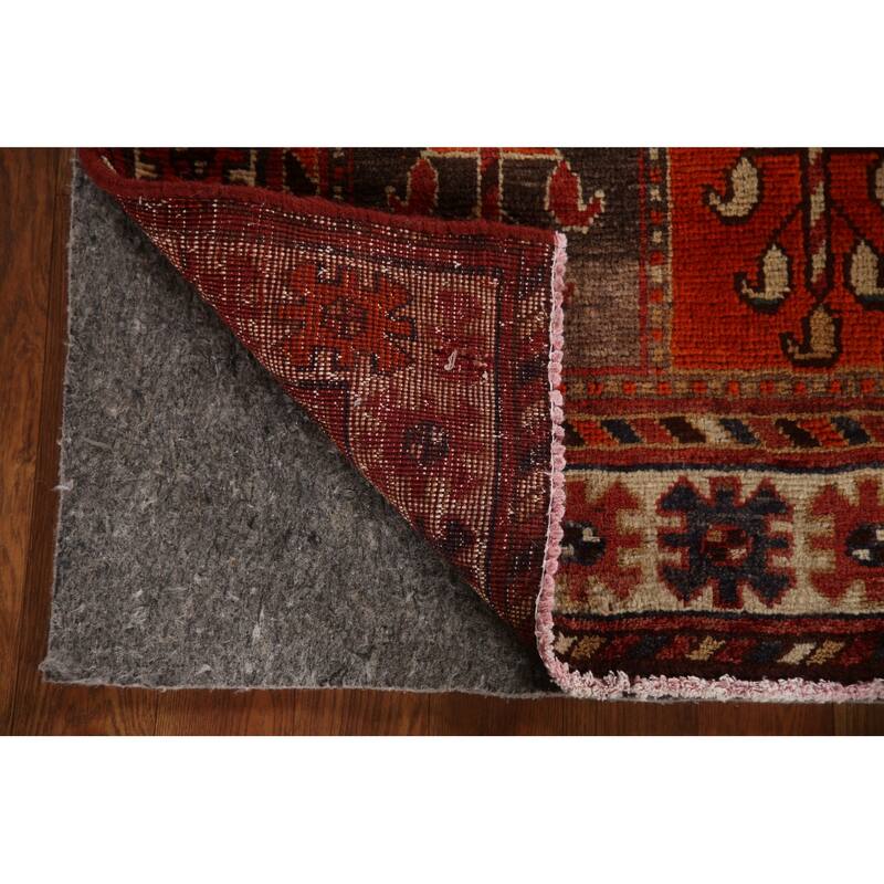Vegetable Dye Bakhtiari Persian Vintage Area Rug Handmade Wool Carpet - 5'3"x 9'3"
