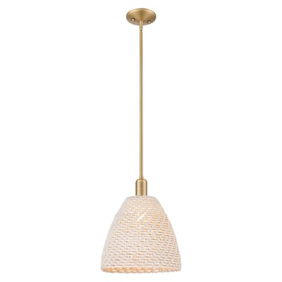 Innovations Lighting Downtown Urban - Natural Ballston Dome - 1 Light 12" Stem Hung Mini Pendant