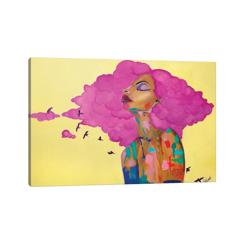 iCanvas "Pink" by Pinklomein Canvas Print