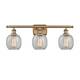 Option Brushed Brass / Clear Crackle