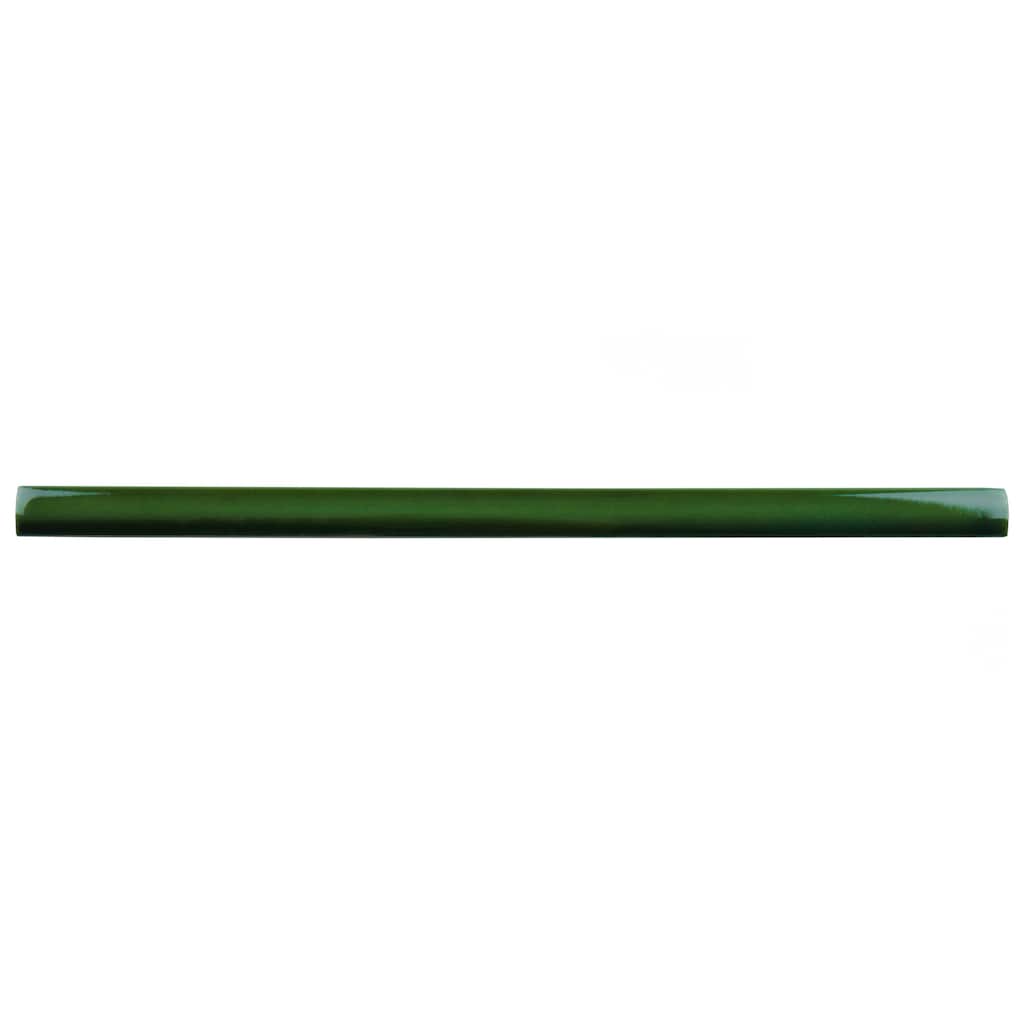 Merola Tile Viva Antic Verde 1/2" x 12" Ceramic Wall Trim - (1 Tile)