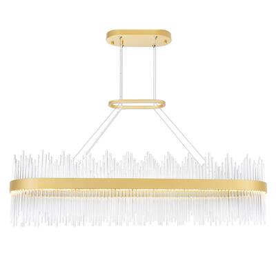Genevieve LED Chandelier With Medallion Gold Finish - Medallion Gold