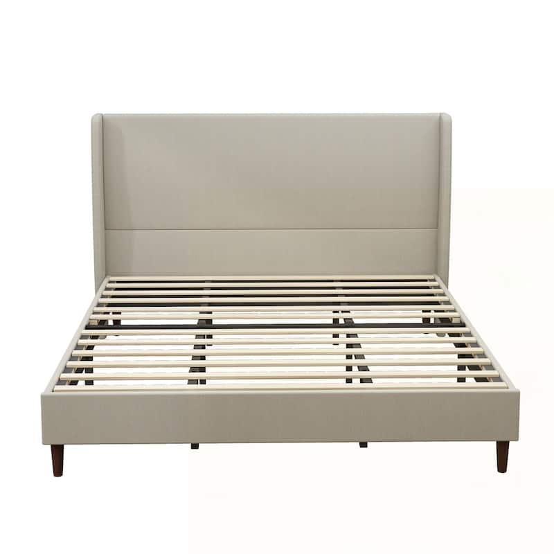 Platform Bed With 12-Slat Support