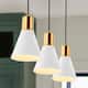 Option White/Brass Gold