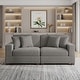 preview thumbnail 34 of 137, Oversized Modular Sectional Sofa Set with Pillows for Living Room