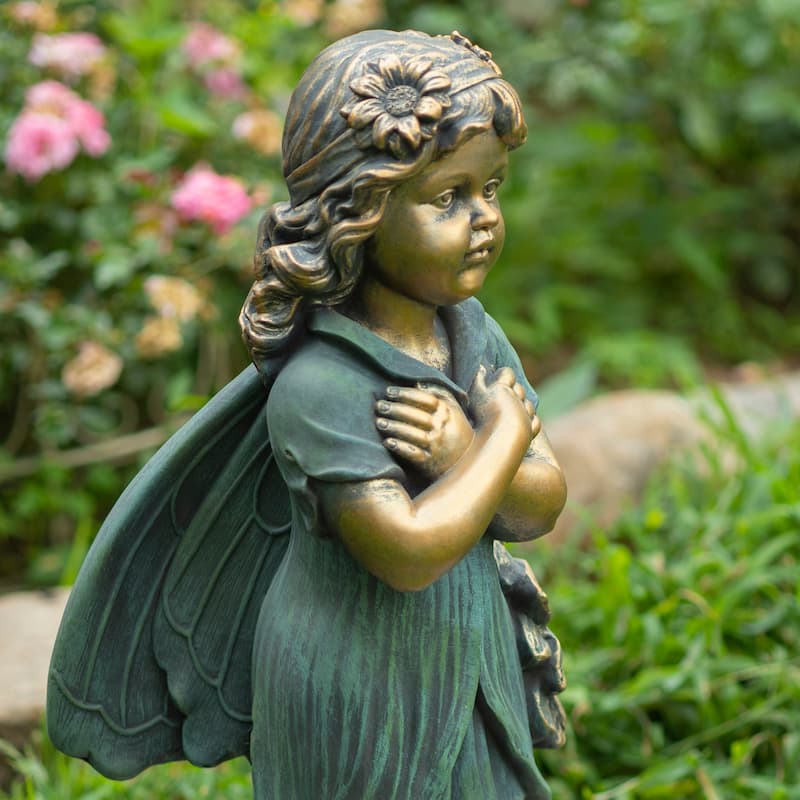 27" Tall Fairy Crossing Arms "Tush"