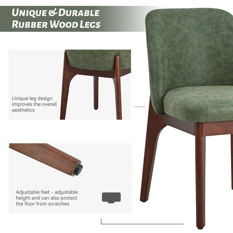 Set of 4 Solid Wood Dining Chair