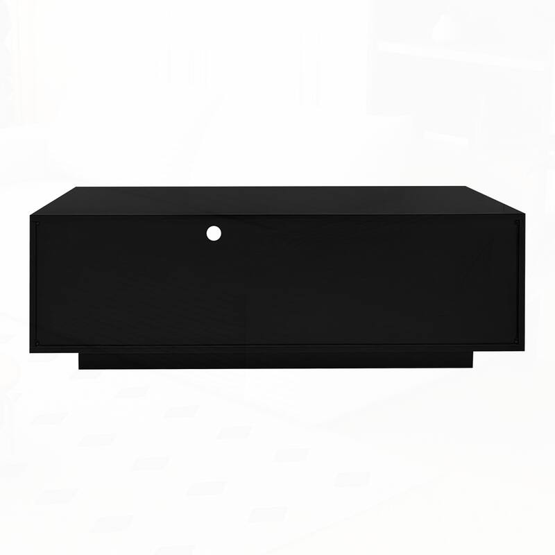 Rectangle Coffee Table Stylish Center Table with Storage Space