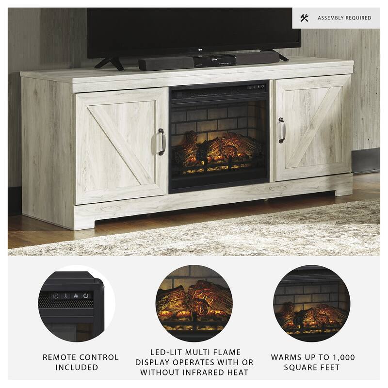 Signature Design by Ashley Entertainment Accessories Black Electric Infrared Fireplace Insert