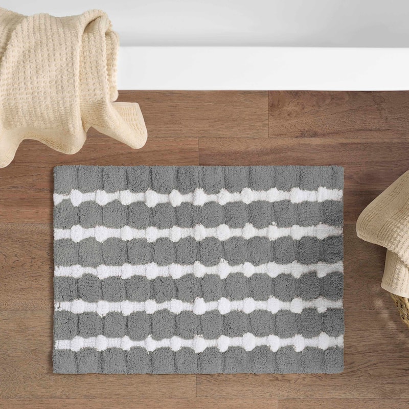 Martex Expression Sculpted Bath Rug Soft and Durable