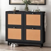 https://ak1.ostkcdn.com/images/products/is/images/direct/b13f455ccac910c916900be535e2f3671b62b696/Rattan-Boho-Style-Shoe-Cabinet-with-4-Flip-Drawers%2C-2-Tier-Free-Standing-Shoe-Rack-with-Large-Space%2C-for-Entrance-Hallway.jpg?impolicy=medium&imwidth=200