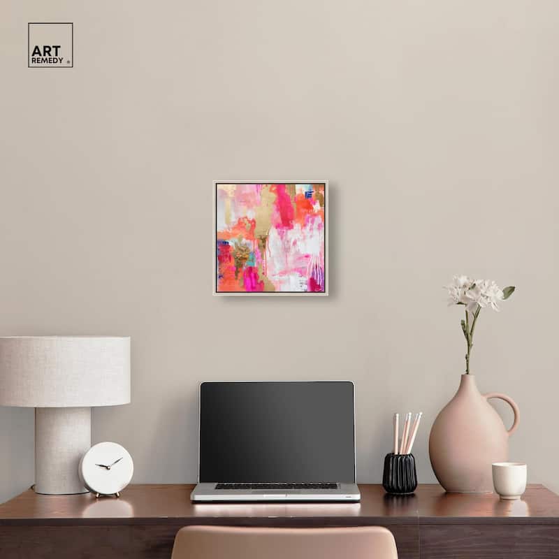 Exuberant Hues III Canvas by Art Remedy