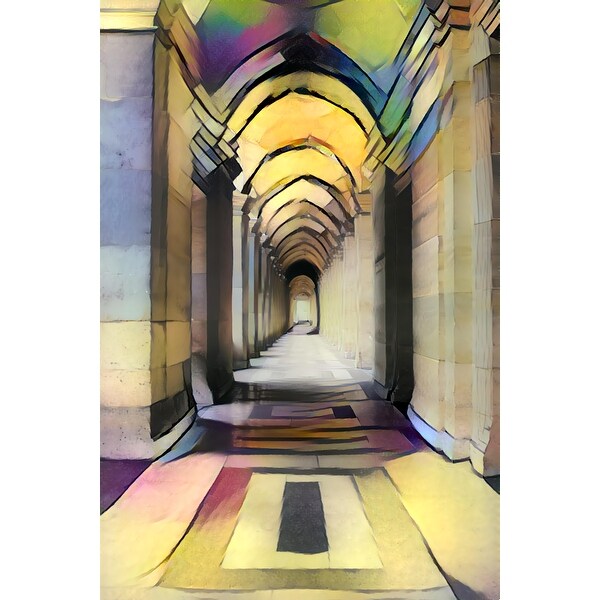 Shop Architecture Travel Perspective Art Print Wall Artwork Decor