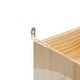 preview thumbnail 16 of 16, 47.2" Solid Wood Baby Changing Table Dresser, New Zealand Pine Nursery Storage Cabinet with 4 Drawers