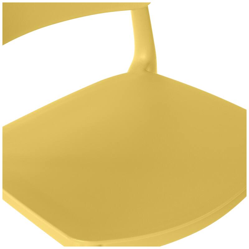 Frond and Form 29.5 Inch Outdoor Bar Stool (Set of 2)