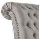 preview thumbnail 30 of 47, Knightsbridge Tufted Oversized Chaise Lounge by iNSPIRE Q Artisan