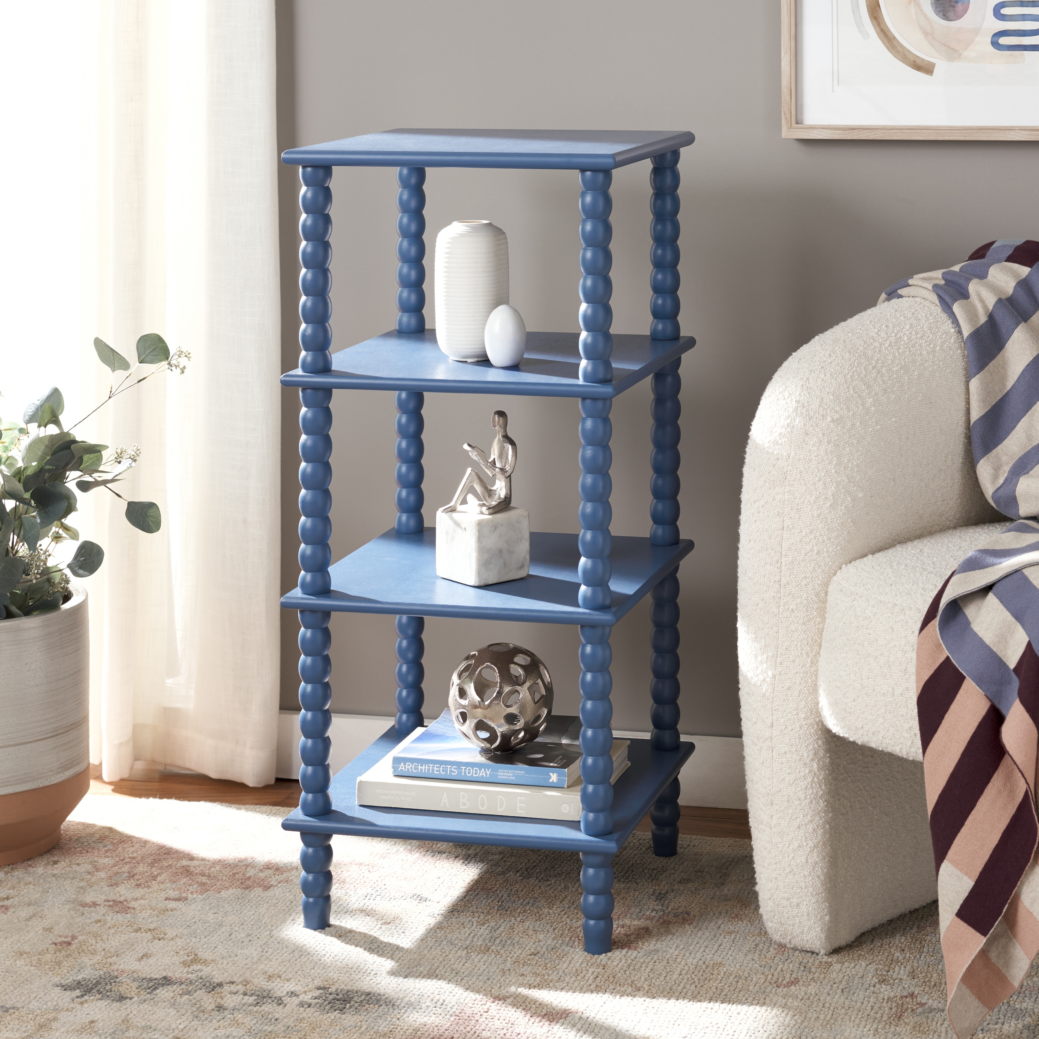 SAFAVIEH Dilyn 4-Tier Shelving Unit - 16"W x 16"D x 36"H