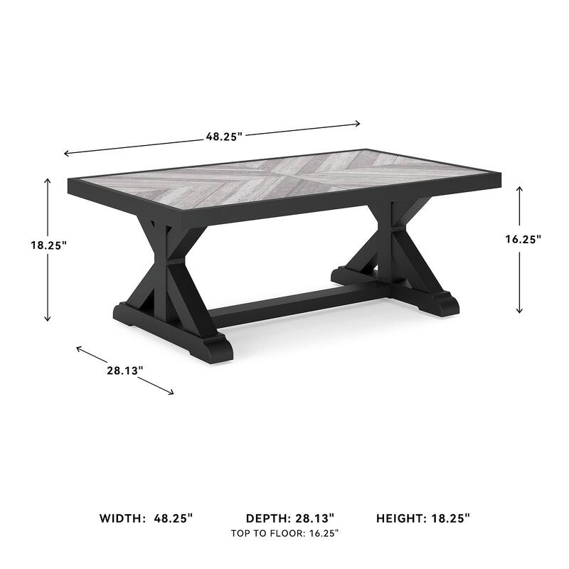 Signature Design by Ashley Beachcroft Outdoor Coffee Table