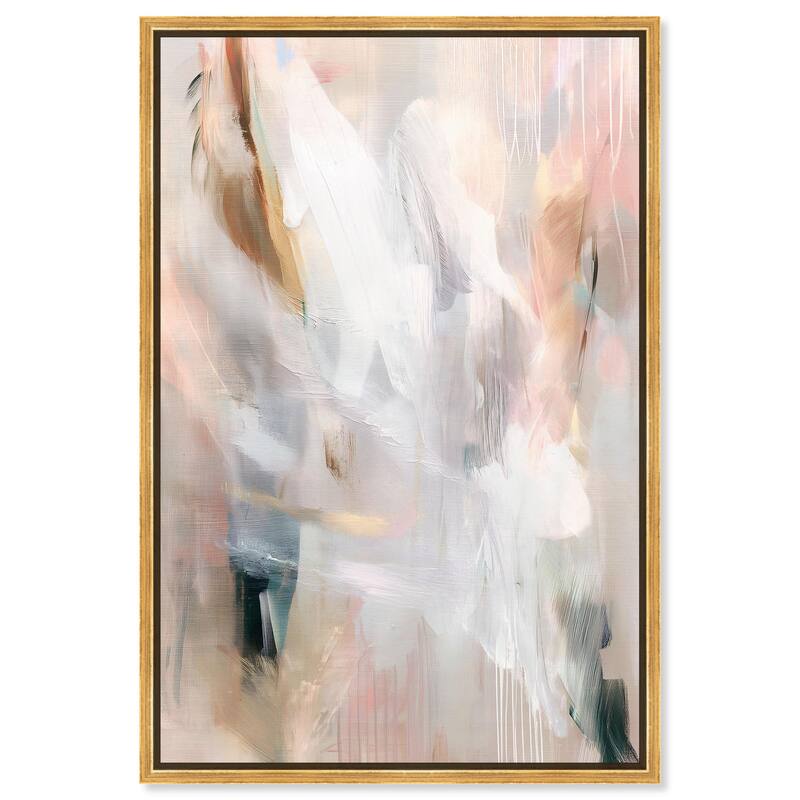 Drifting Colors I Canvas by Art Remedy - Gold - 36" x 54"