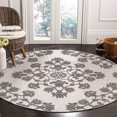 SAFAVIEH Cottage Rafaela Indoor/ Outdoor Patio Backyard Rug