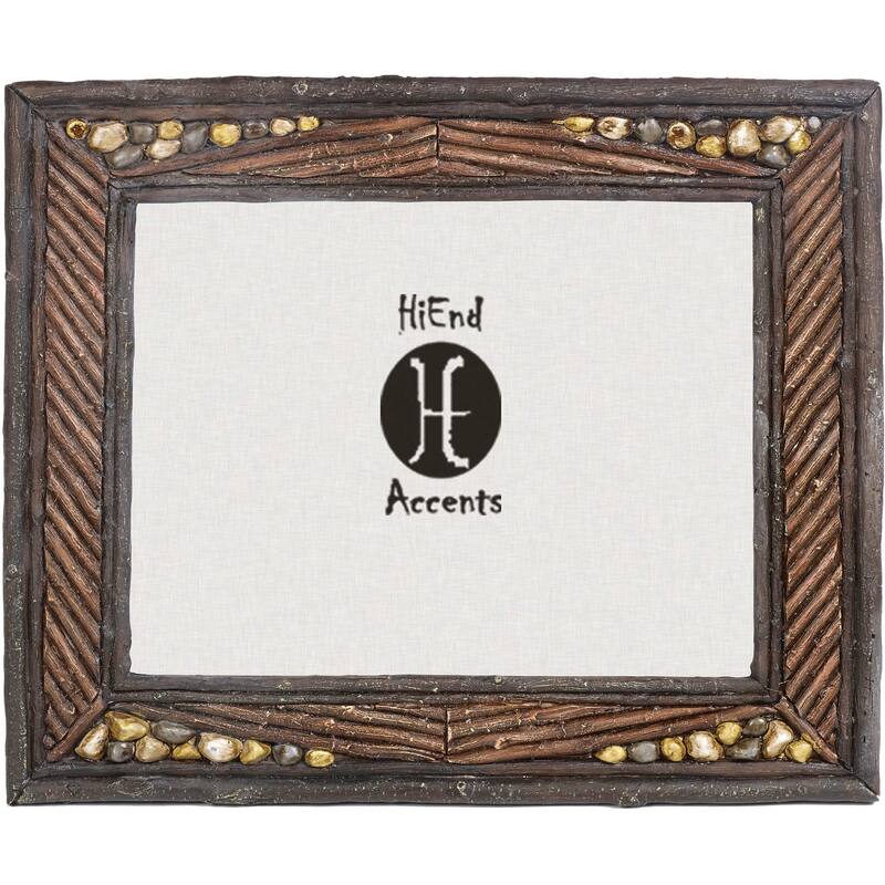 Paseo Road River Rock Picture Frame - 4"x6"