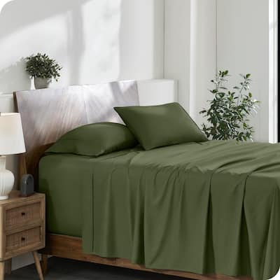 Bare Home 22 Inch Deep Pocket Microfiber Sheet Set
