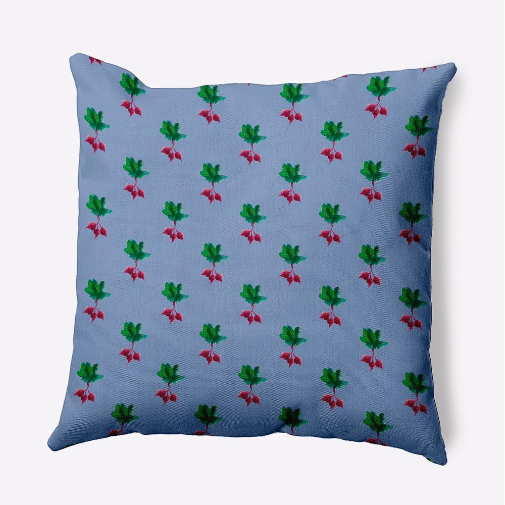 Radishes Pattern Decorative Throw Pillow