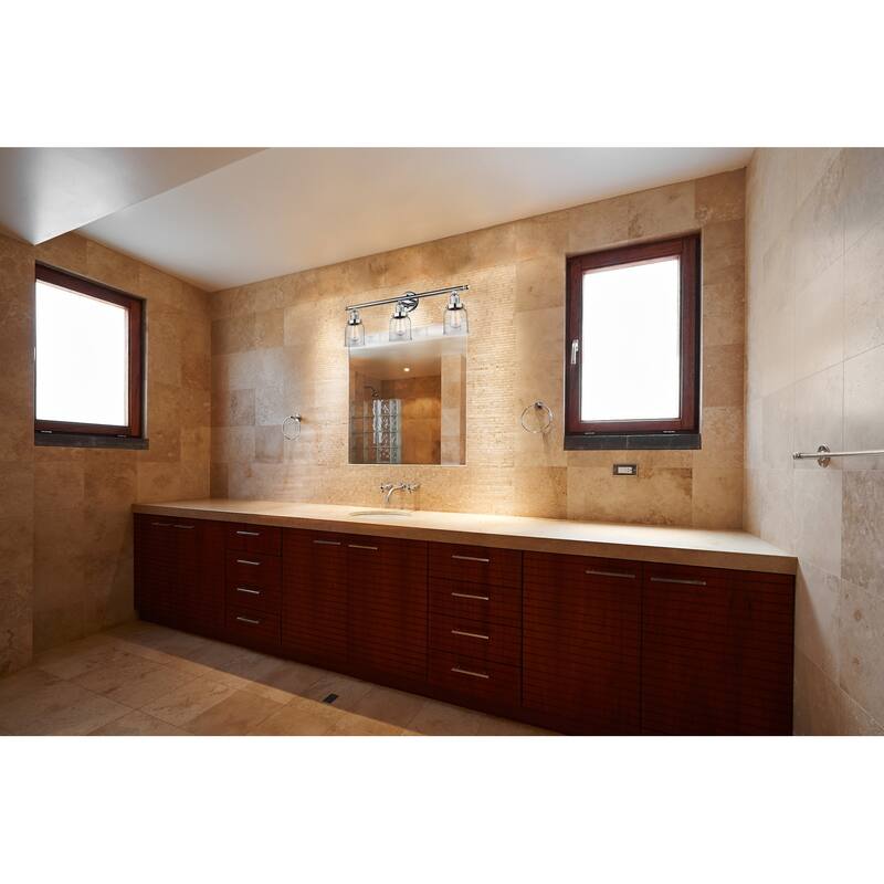 Innovations Lighting Small Bell 3 Light 30" Wide Bathroom Vanity Light