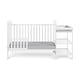 preview thumbnail 5 of 9, 3-in-1 Solid Wood Convertible Crib and Changer Combo