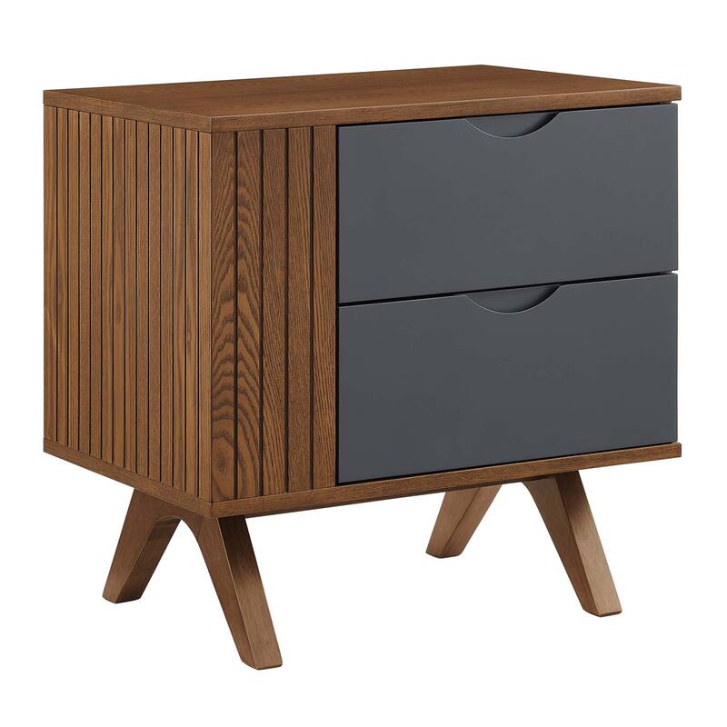 Dylan 4 Piece Bedroom Set with Bed, Nightstand, Dresser, Mirror