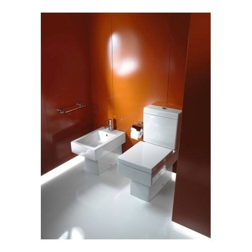 Shop Duravit 2116090092 Vero Rectangular Toilet Bowl Only Less Tank And Seat Overstock 17172732