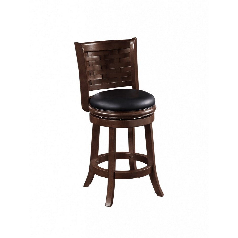 24 inch best sale espresso bar stools