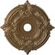 3 1/2" Inside Diameter - Attica Thermoformed PVC Ceiling Medallion - 22" Outside Diameter - Metallic Champagne Bronze