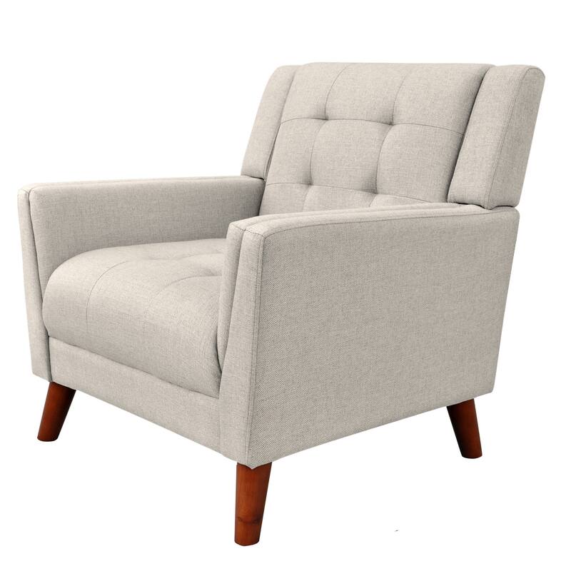 Candace Mid-century Modern Armchair by Christopher Knight Home - 32.28"W x 31.50"L x 32.68"H