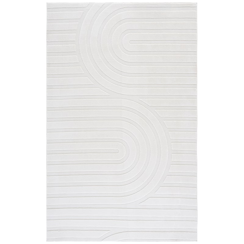 SAFAVIEH Versailles Zorada Solid & Tonal Rug - 4' x 6' - Ivory