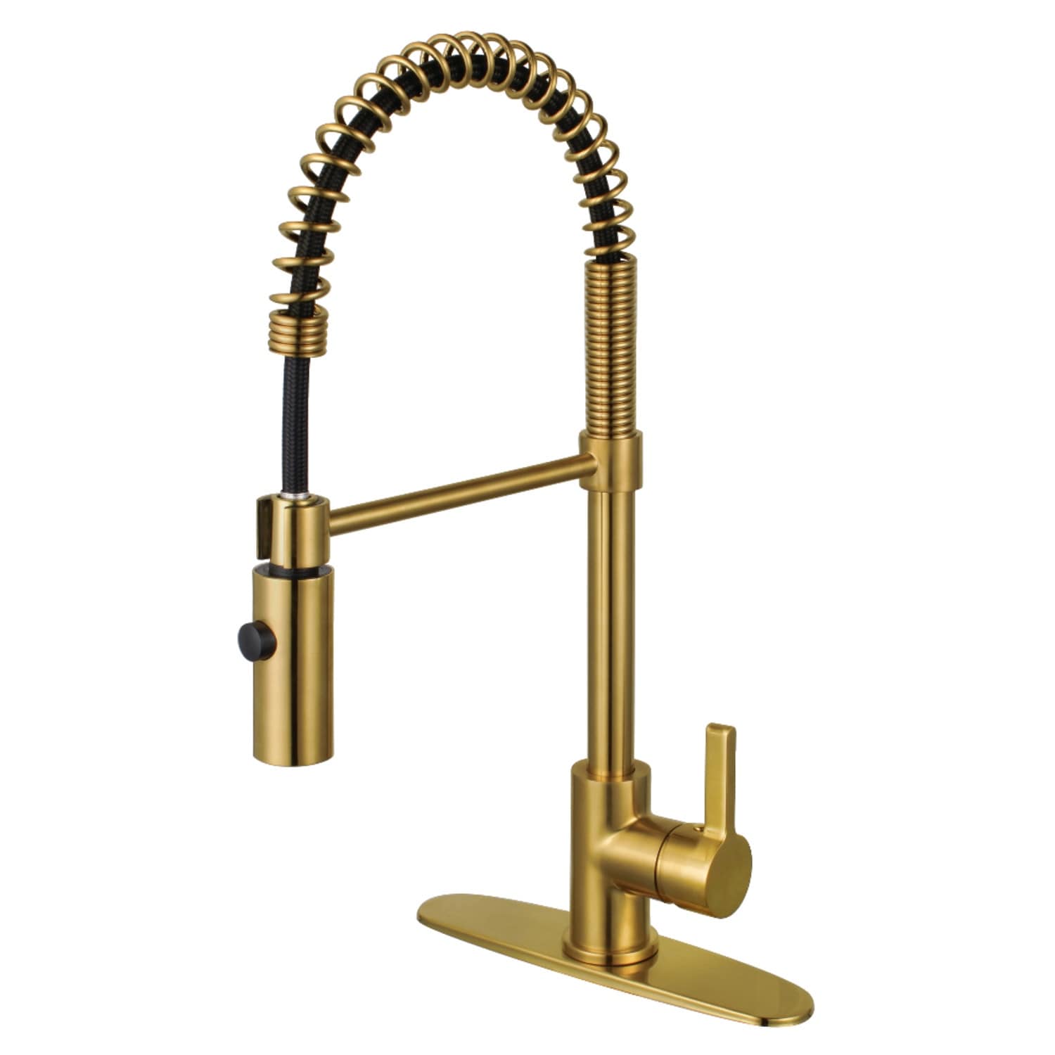 Kingston Brass Continental Single-Handle Pre-Rinse Kitchen Faucet