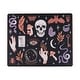 preview thumbnail 1 of 1, Halloween Skull Magic Hardboard MDF Placemat Set of 6, 13" x 16"