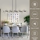 preview thumbnail 16 of 25, 22-Light Linear Chandelier Sputnik Chandeliers Modern Chandeliers for Dining Room