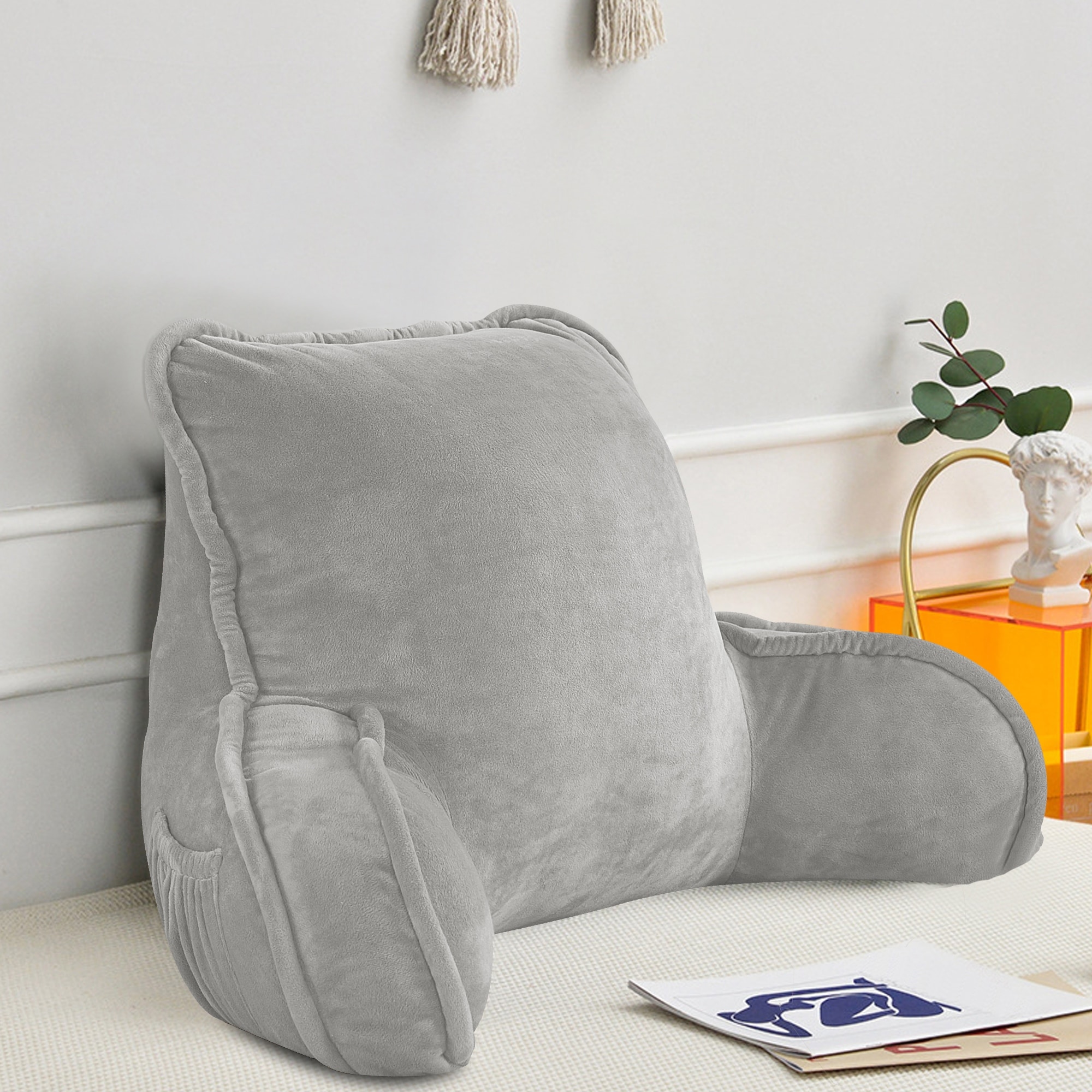 Super soft Lounger Bedrest Reading Pillow