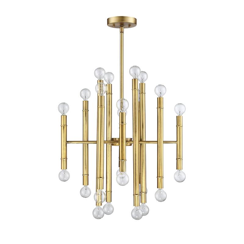 Meridian M10040 24 Light 22" Wide Chandelier