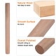 preview thumbnail 4 of 8, Rolling Pin Cylindrical Smooth Non-Stick Beech Wood Kitchen Roller