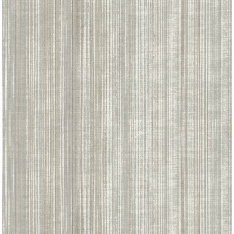 A-Street Prints Elan Grey Ombre Stripe Wallpaper