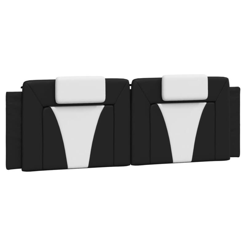 vidaXL Bed Frame Black and White