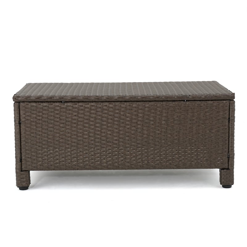 Puerta Outdoor 8-piece Wicker Sofa Chat Set with Cushions by Christopher Knight Home