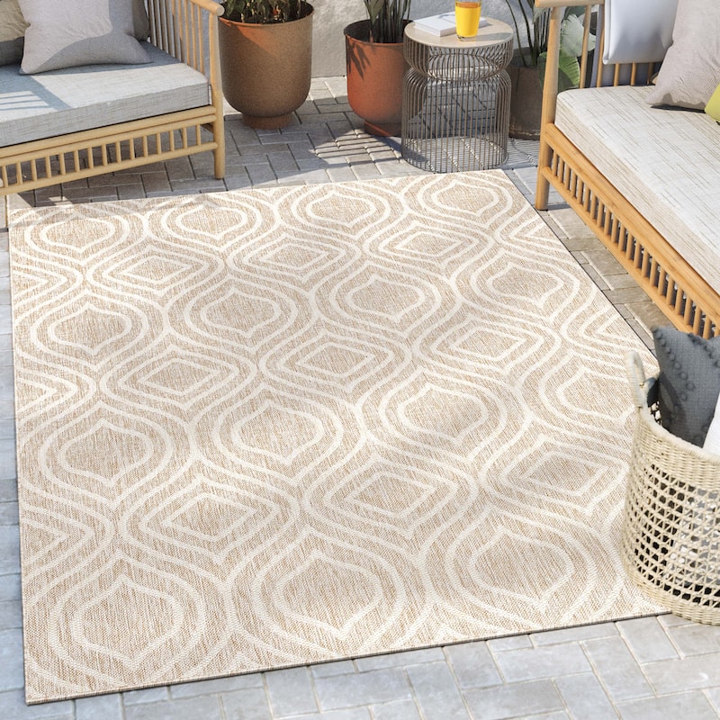 Well Woven Fallon Ludo Tribal Indoor Outdoor Area Rug