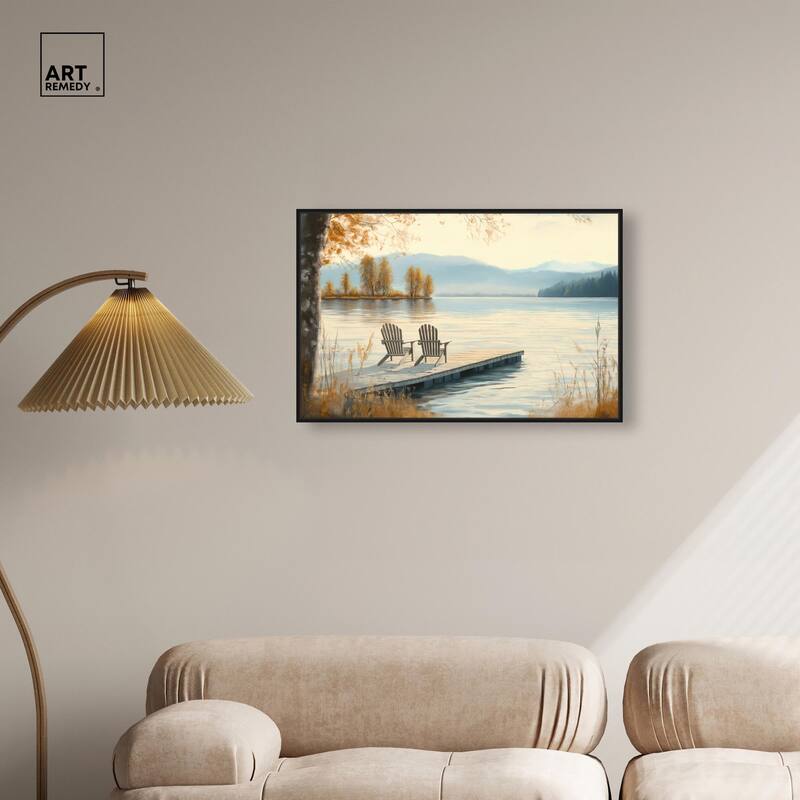 Lake of Dreams Canvas by Art Remedy
